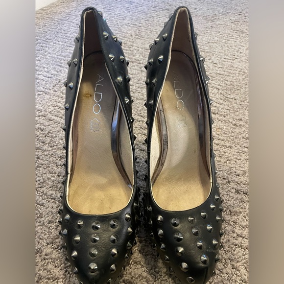 Aldo Platform Spiked Heels Size 7.5 - Picture 2 of 5